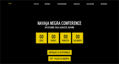 Desktop Screenshot of navajanegra.com