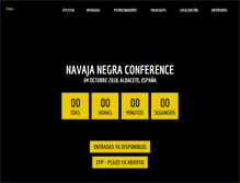 Tablet Screenshot of navajanegra.com